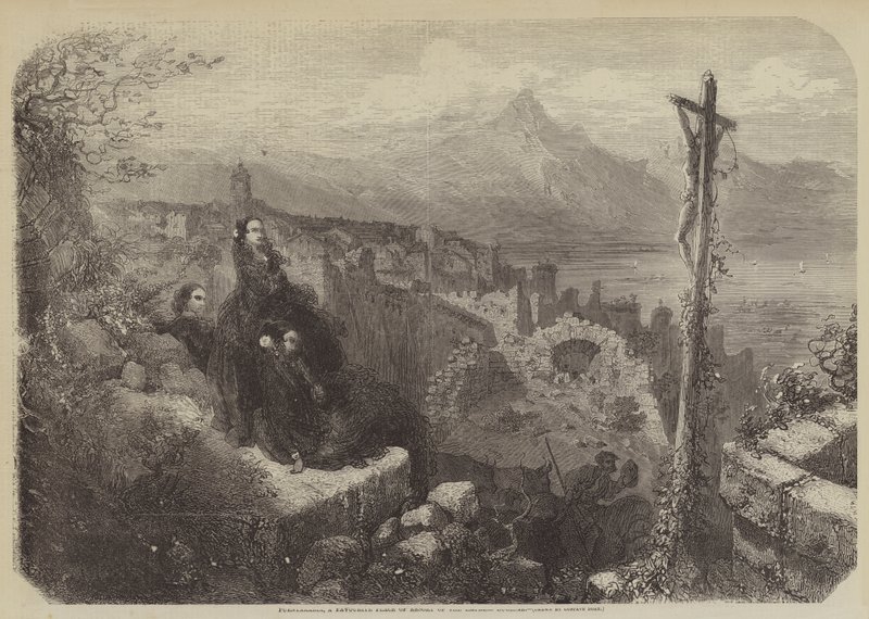 Fuenterrabía, un lugar favorito de la emperatriz Eugenia de Gustave after Dore