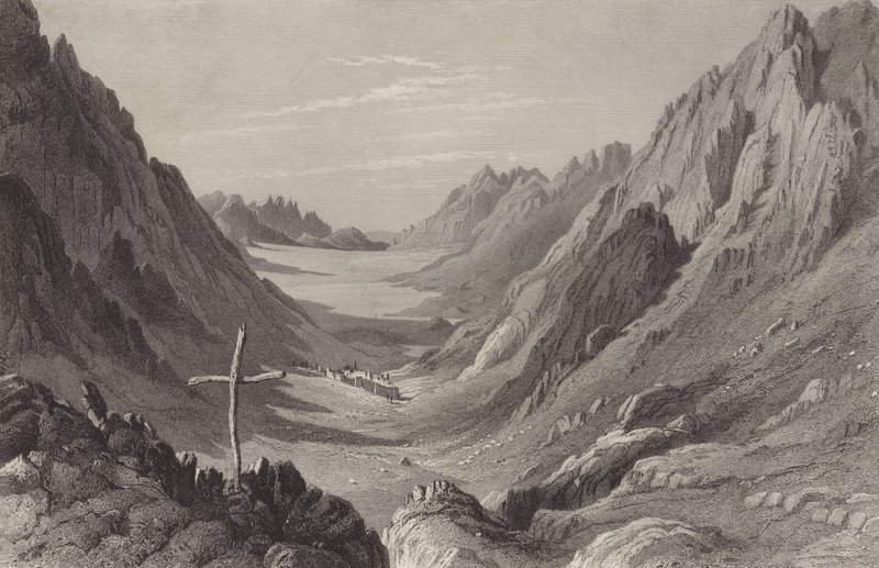 El Desierto del Sinaí de after Harry Fenn