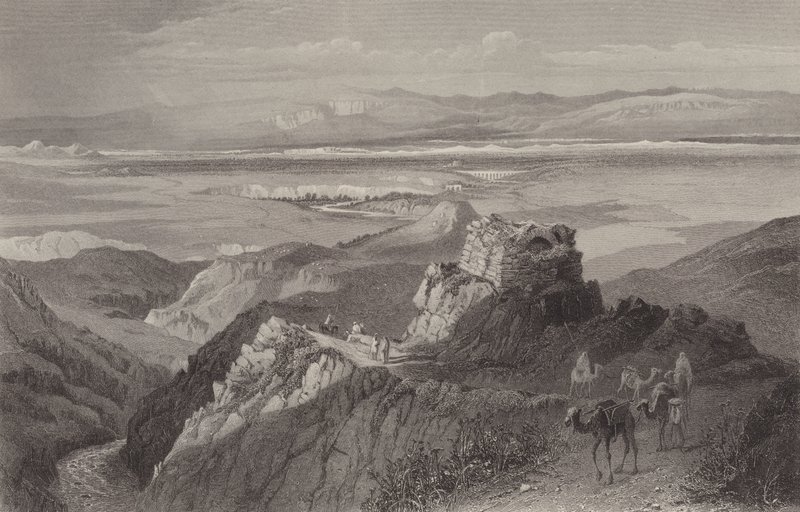 Las llanuras de Jericó de after Harry Fenn