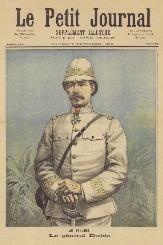 El General Dodds, comandante de las tropas francesas en Dahomey de after Henri Meyer