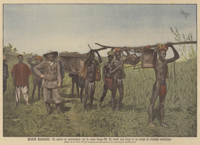 La Misión Marchand de after Henri Meyer