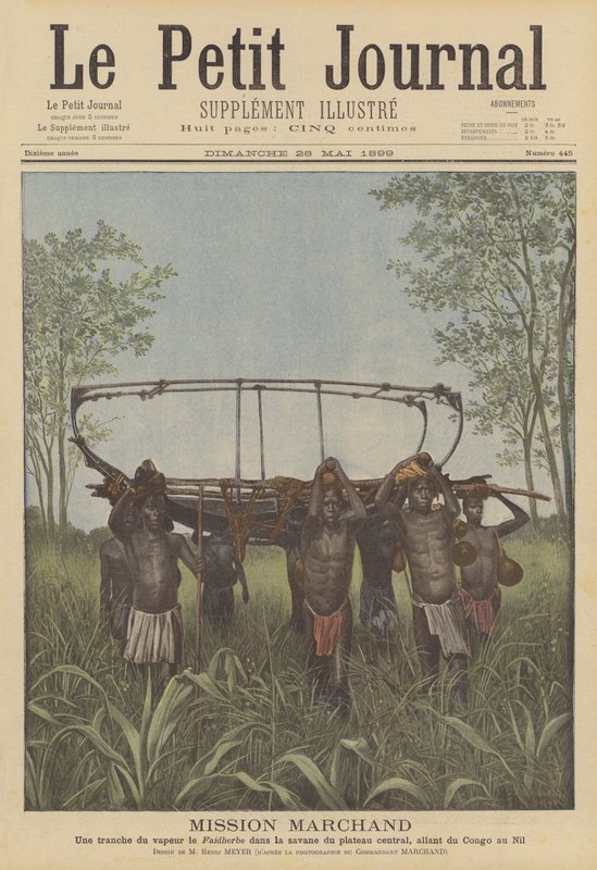 La Misión Marchand de after Henri Meyer
