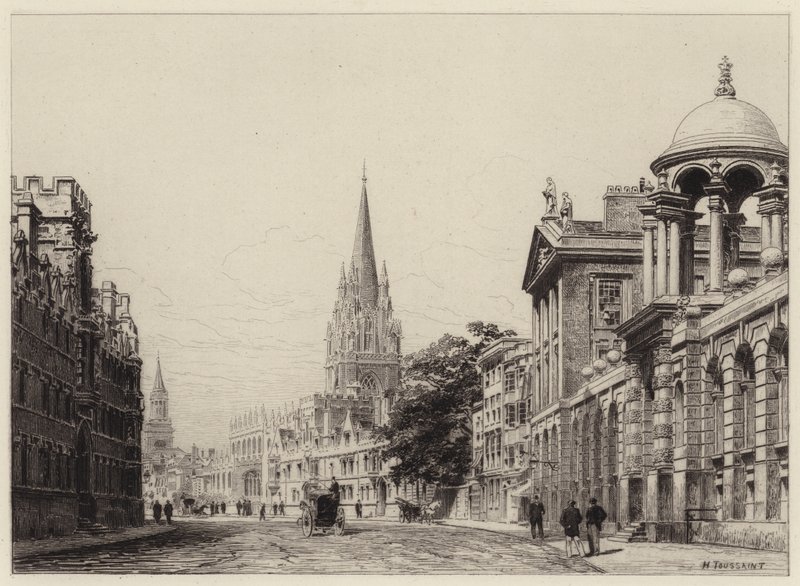 Calle Alta de after Henri Toussaint