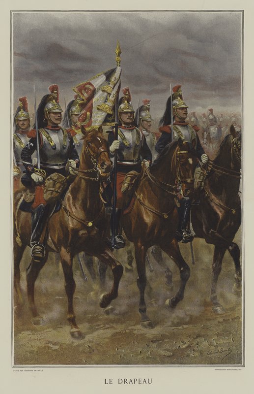 La Bandera de after Jean Baptiste Edouard Detaille