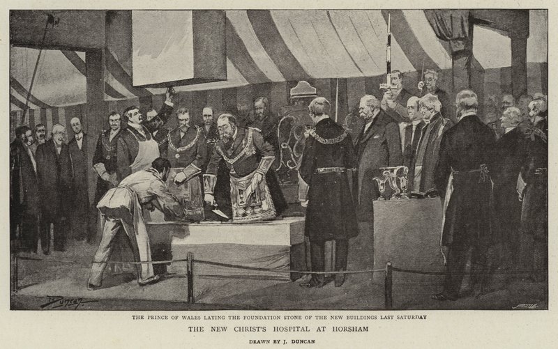 El Nuevo Hospital de Cristo en Horsham de after John Duncan