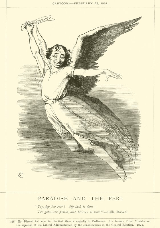 El paraíso y el peri de after John Tenniel