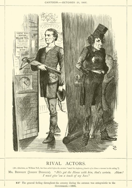 Actores rivales de after John Tenniel