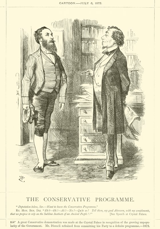 El programa conservador de after John Tenniel