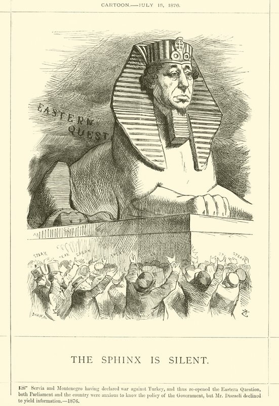 La esfinge está en silencio de after John Tenniel
