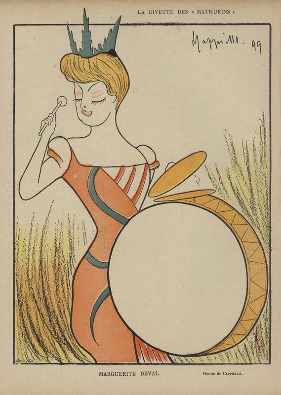 Ilustración para Le Rire de after Leonetto Cappiello