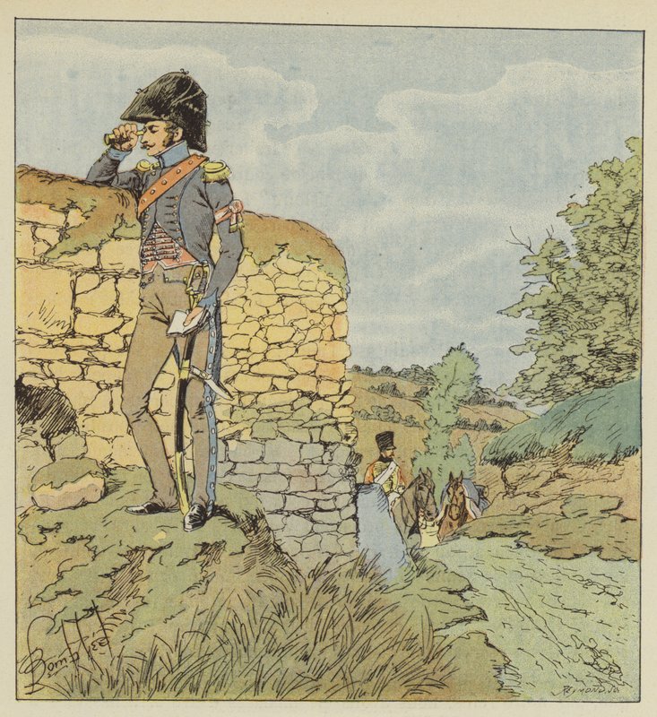 Ayudante de campo de un general de división de after Louis Charles Bombled