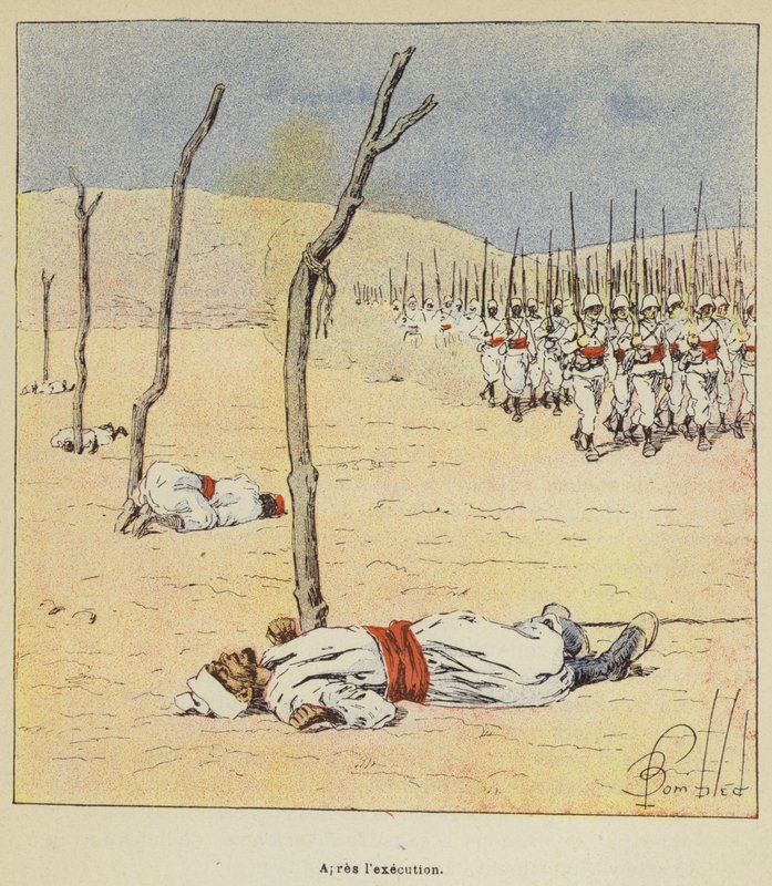 Después de la ejecución de after Louis Charles Bombled
