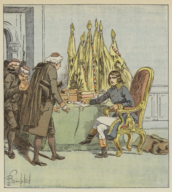 En Italia, he socorrido a sacerdotes de after Louis Charles Bombled