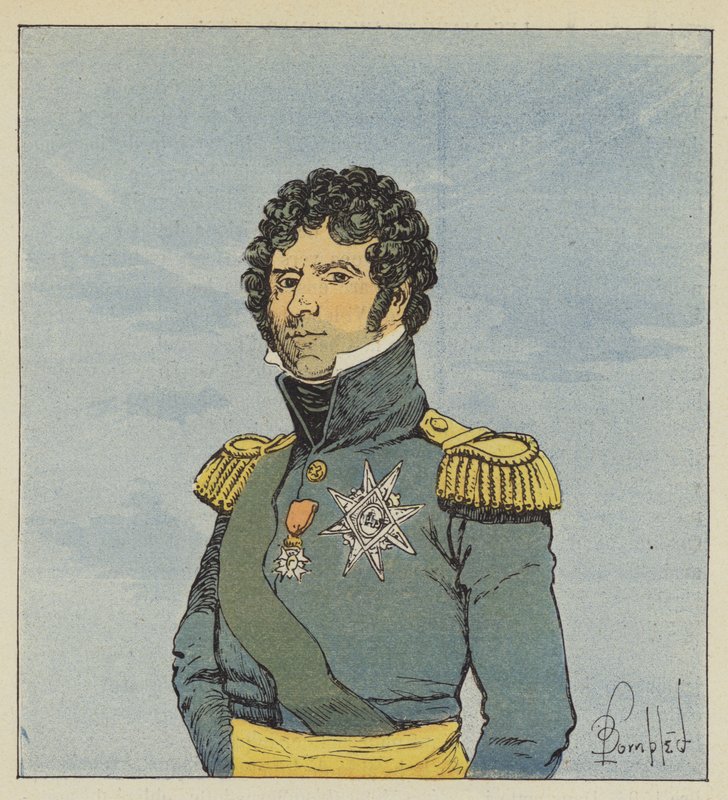 El mariscal Bernadotte de after Louis Charles Bombled