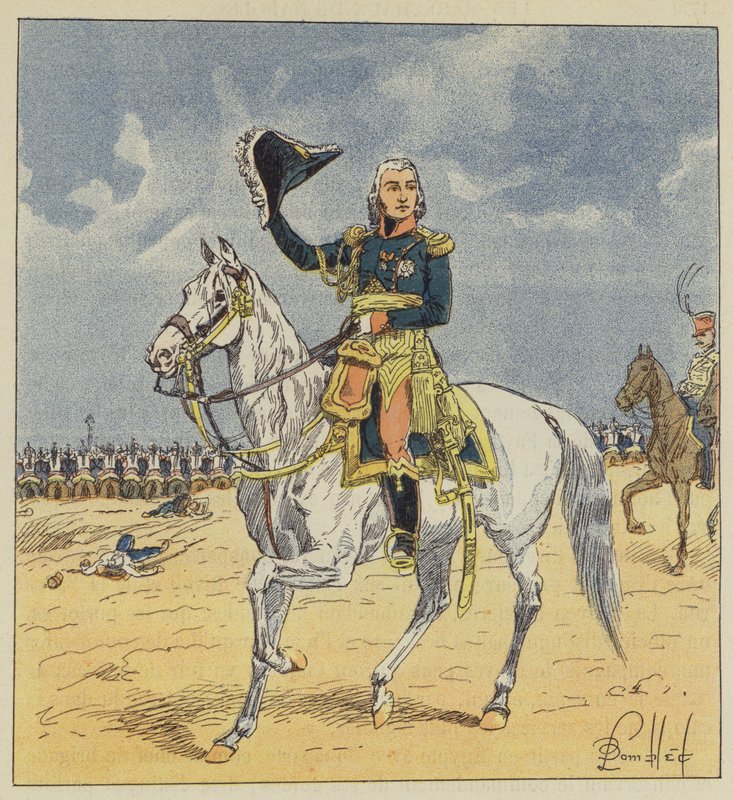El mariscal Bessieres de after Louis Charles Bombled