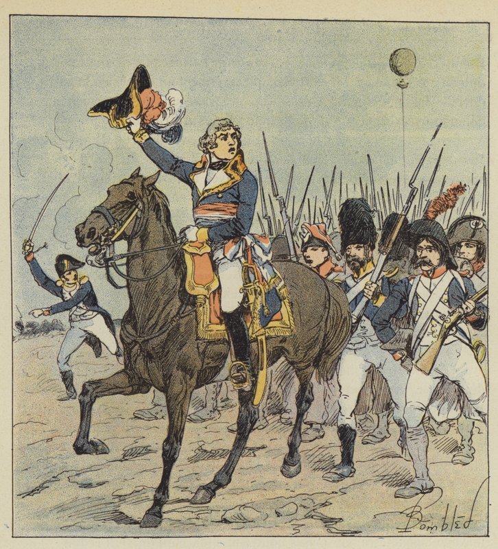 El mariscal Jourdan de after Louis Charles Bombled