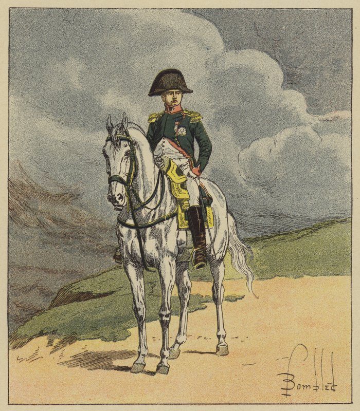 Napoleón Bonaparte de after Louis Charles Bombled