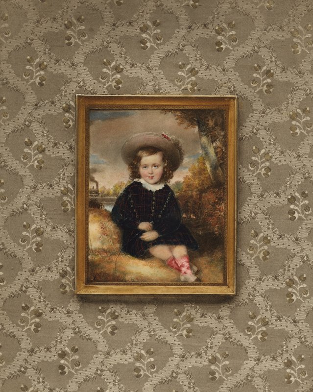 Retrato de Juan II, Príncipe de Liechtenstein, de niño, 1844 de after Moritz Michael Daffinger