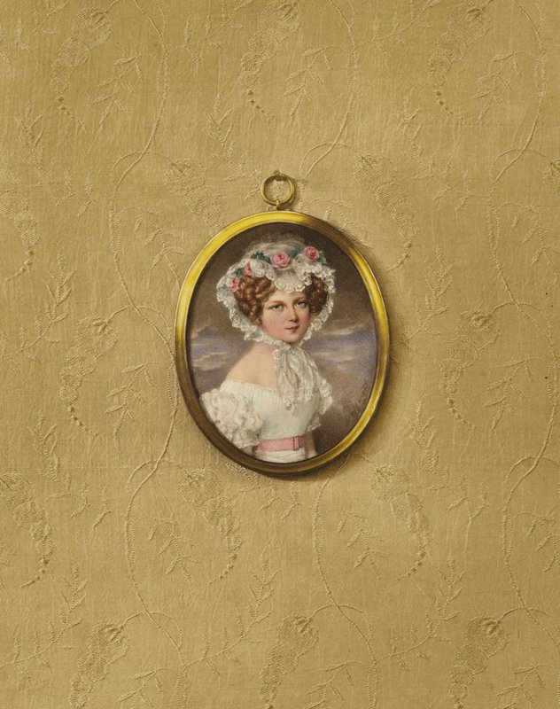 Retrato de una joven vienesa de after Moritz Michael Daffinger