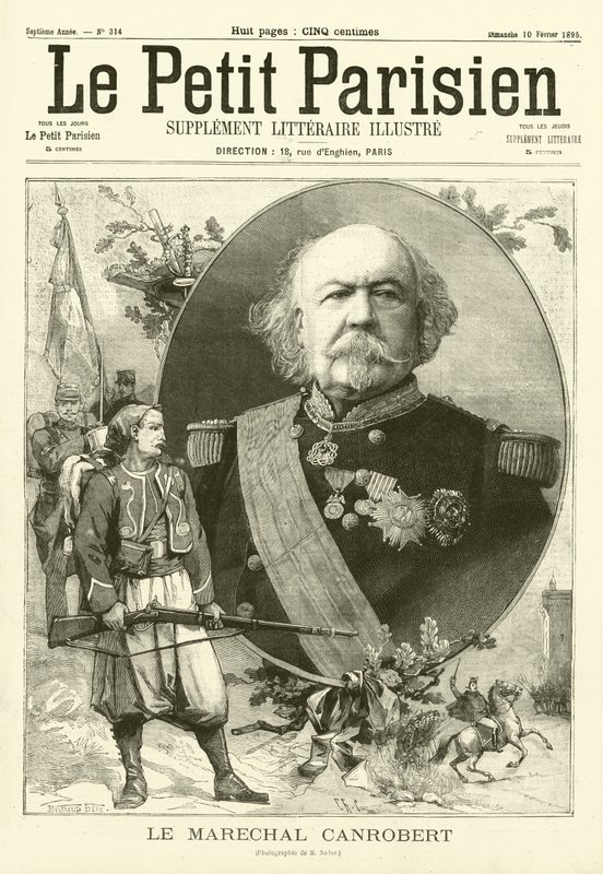 Mariscal Canrobert, soldado francés de after Nadar