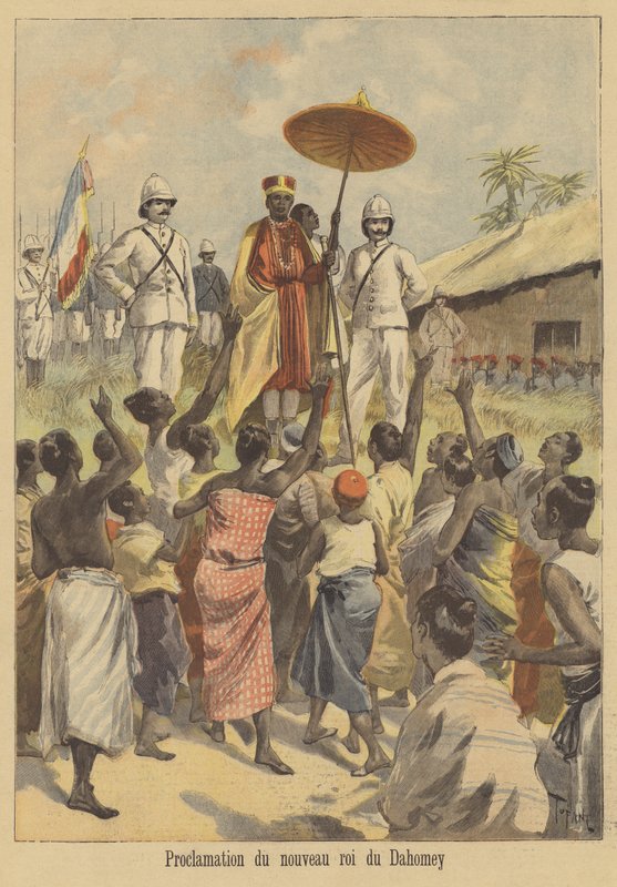 Proclamación del nuevo rey de Dahomey de after Oswaldo Tofani