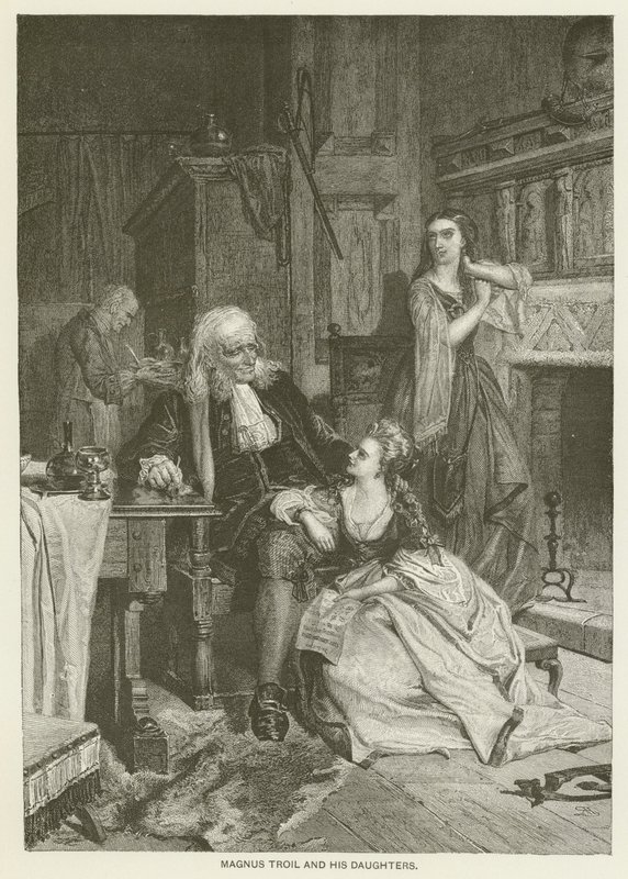 Magnus Troil y sus hijas de after Robert Herdman