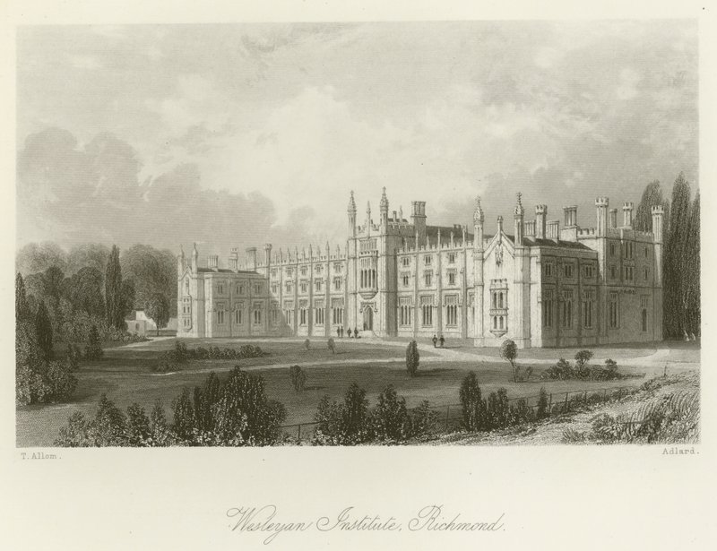 Instituto Wesleyano, Richmond de after Thomas Allom
