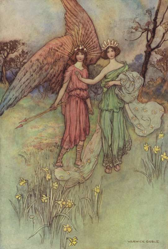Geoffrey Chaucer, La Leyenda de las Buenas Mujeres de after Warwick Goble
