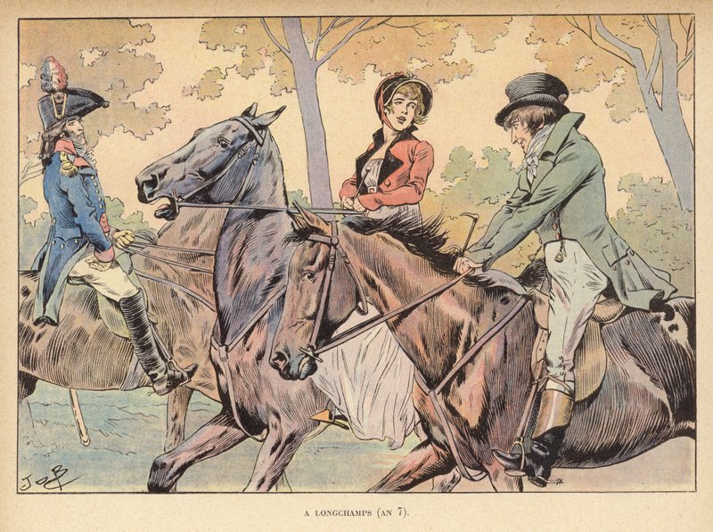 En Longchamps (Año 7) de pseudonym for Onfray de Breville Jacques Job