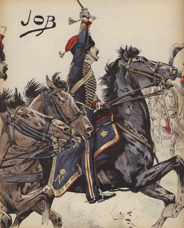 Caballero francés de las Guerras Napoleónicas de pseudonym for Onfray de Breville Jacques Job