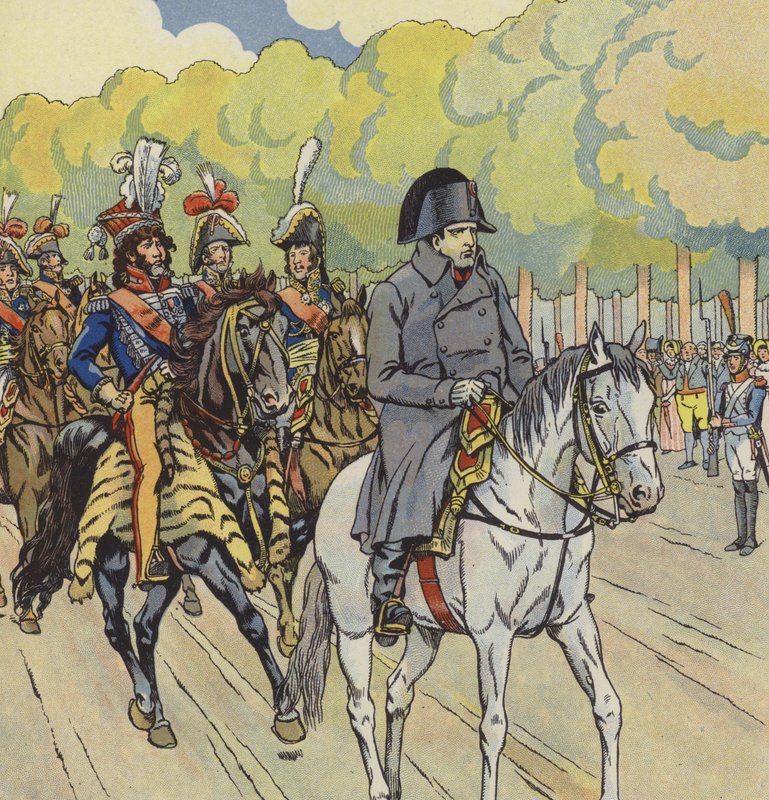 Napoleón I de Francia, apodado el "Pequeño Cabo" de pseudonym for Onfray de Breville Jacques Job