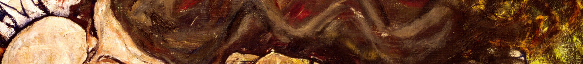 El abrazo, 1917 (Egon Schiele), Detail: Ineinander geschmiegte Köpfe