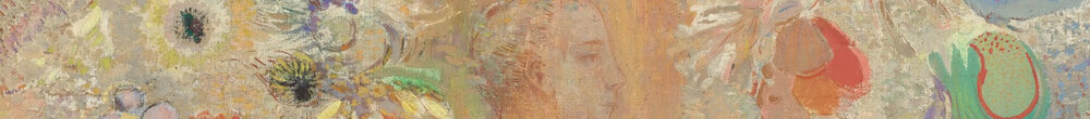 El Buda (Odilon Redon), Detail: Gesicht des Buddha