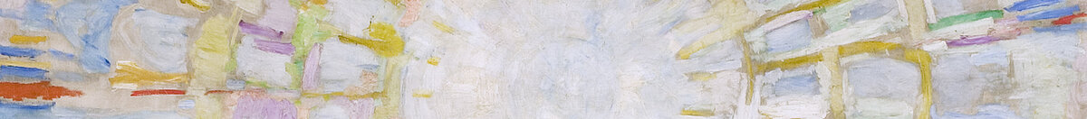 El sol (Edvard Munch), Detail: Strahlende Sonnenscheibe