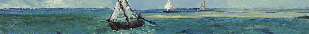 Paisaje marino en Les Saintes-Maries-de-la-Mer (Vincent van Gogh)