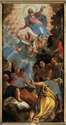 Ascensión de Cristo (pintura sobre lienzo)