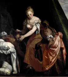 Judith con la cabeza de Holofernes