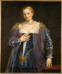 Retrato de una mujer, llamada " La bella Nani " ...