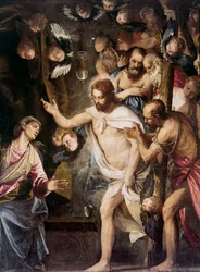 Cristo en el Limbo, pintura de Paolo Caliari Veronese