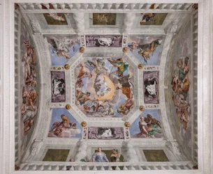 El Olimpo, bóveda de la Sala del Olimpo