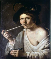 Presunto retrato de Tommaso Aniello dit Masaniello (1623 - 1647). Nápoles, Museo Nacional de San Martino.