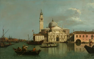 Iglesia de San Giorgio Maggiore, Venecia, c.1740 (óleo sobre lienzo)