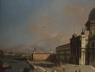 La entrada al Gran Canal, Venecia