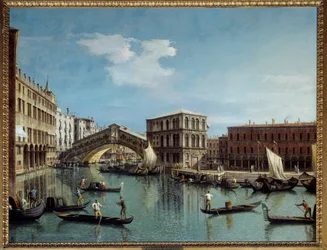 El puente de Rialto en Venecia