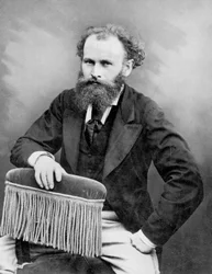 Edouard Manet, hacia 1875 (foto b/n)