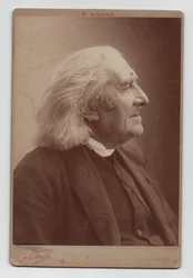 Franz Liszt (1811-1886) (1886, fotografía)