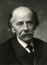 Jules (Emile Frederic) Massenet (1842-1912). Compositor francés (foto b/n)