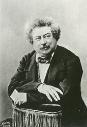 Retrato de Alejandro Dumas