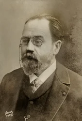 Retrato del escritor francés Emile Zola ( 1840