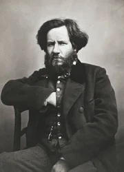 Auguste Luchet (1806-1872) dramaturgo inglés, periodista, novelista y escritor por Nadar